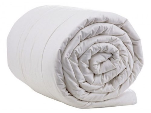 Pilota de pat 180/220 bumbac alb